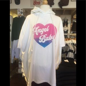 brandy melville angel baby shirt